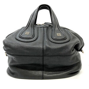 Givenchy Nightingale Handbag Black Leather